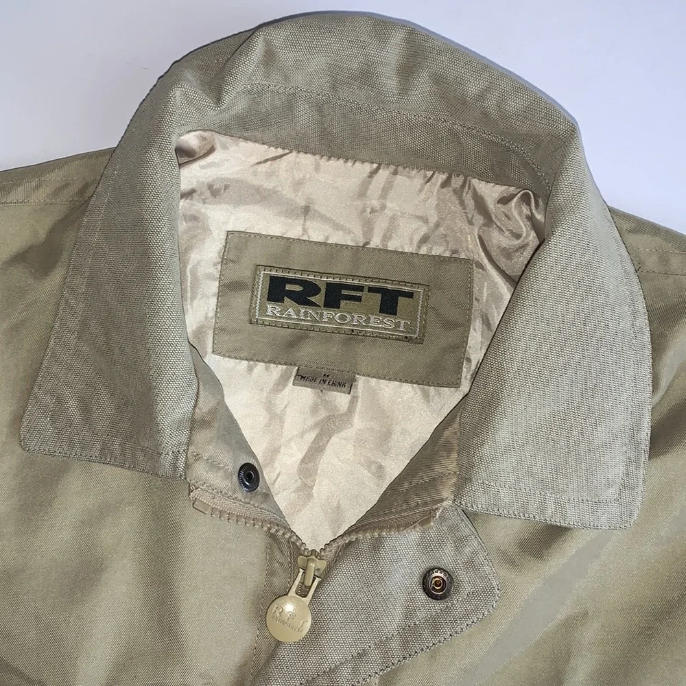 RFT Rainforest Jacket Green Size Medium